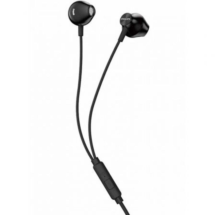 Philips TAUE101BK/00 Auriculares Intrauditivos In-Ear con Controladores de 14.2mm, Jack 3.5mm, Graves Profundos y Sonido Nítido, Negros Philips TAUE101BK/00 Auriculares Intrauditivos In-Ear con Controladores de 14.2mm, Jack 3.5mm, Graves Profundos y Sonido Nítido, Negros
