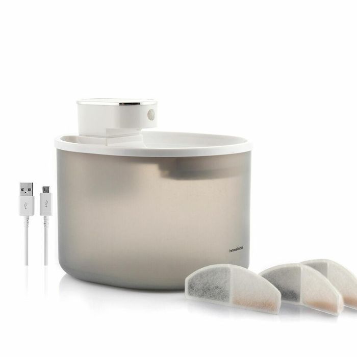 Fuente para Gatos Recargable con Sensor Refopet InnovaGoods 2