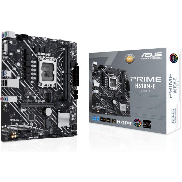 PLACA ASUS PRIME H610M-E-CSM INTEL1700 2DDR5 HDMI PCIE4.0 4SATA3 USB3.2 MATX 0 PLACA ASUS PRIME H610M-E-CSM INTEL1700 2DDR5 HDMI PCIE4.0 4SATA3 USB3.2 MATX 0