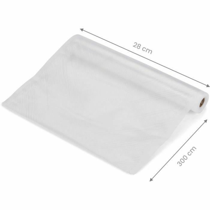 Juego de 2 rollos de vacío universales - LIVOO - DOM505 - 2 rollos - 28 cm x 3 m - Compatible con máquinas universales 2 Juego de 2 rollos de vacío universales - LIVOO - DOM505 - 2 rollos - 28 cm x 3 m - Compatible con máquinas universales 2