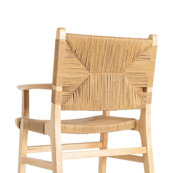 Silla Brazos Natural Madera 61 X 59 X 85 cm