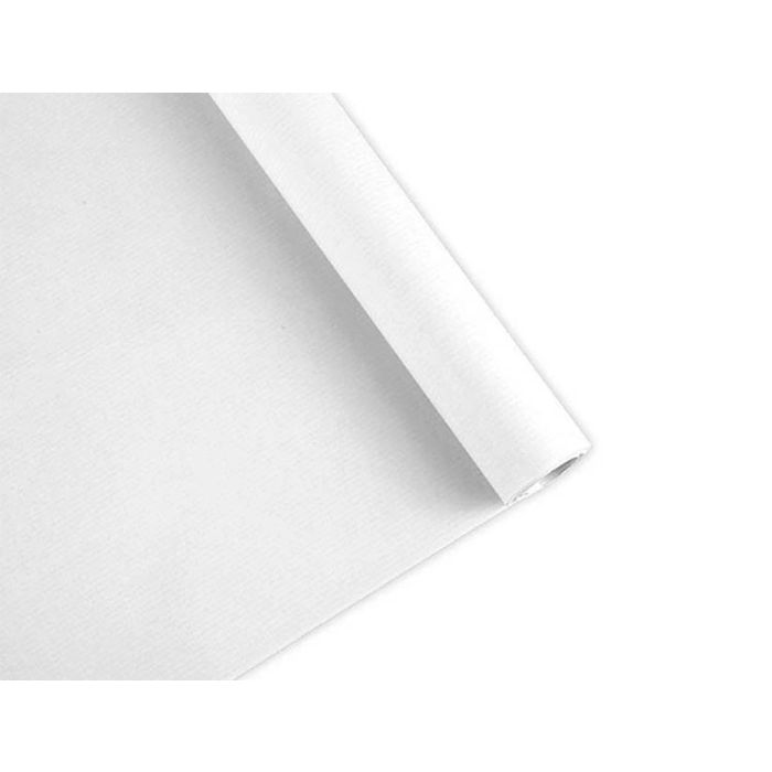 Liderpapel Papel Kraft Blanco para Embalaje Rollo 25 m x 1 m Alta Resistencia 65 g/m² 2