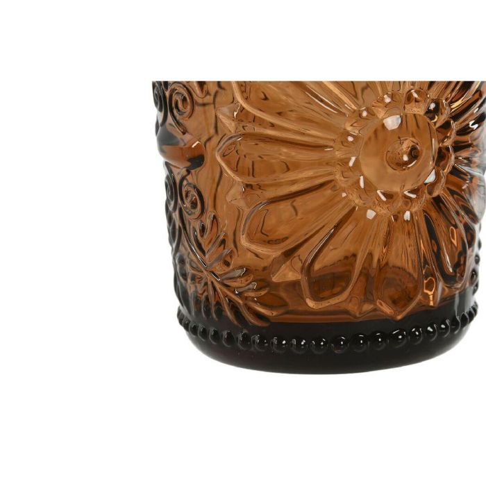 Set de Vasos Home ESPRIT Ambar Cristal (6 Unidades) 2 Set de Vasos Home ESPRIT Ambar Cristal (6 Unidades) 2