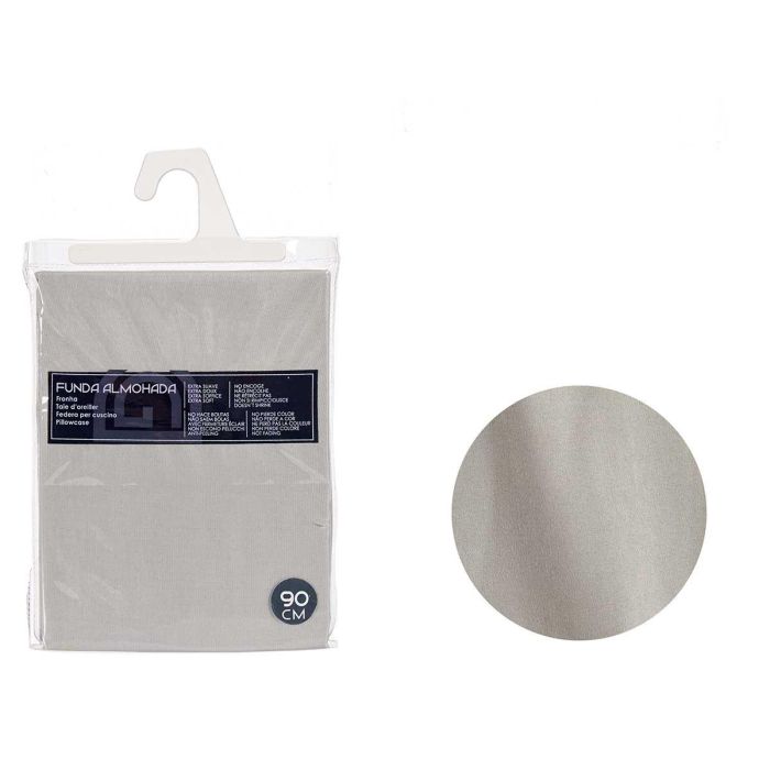 Funda Almohada 90Cm Color Gris Giftdecor (24 Unidades) Funda Almohada 90Cm Color Gris Giftdecor (24 Unidades)