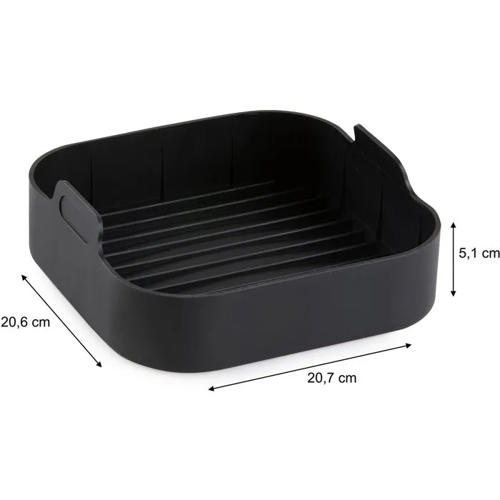 Domo Accesorios para AirFryer - 12 Piezas - Negro - DOM5411397176189