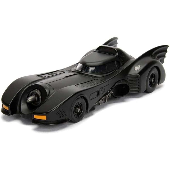Coche metal batmóvil 1989, incluye figura batman de metal 7 cm escala 1:24 30x15x11 cm 4