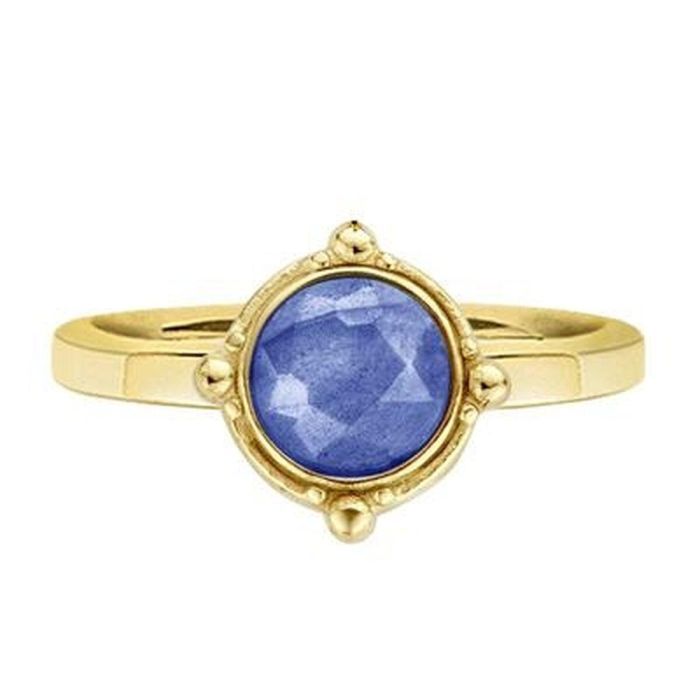 Anillo Mujer CO88 Collection 8CR-10020 Dorado Azul 20 Anillo Mujer CO88 Collection 8CR-10020 Dorado Azul 20