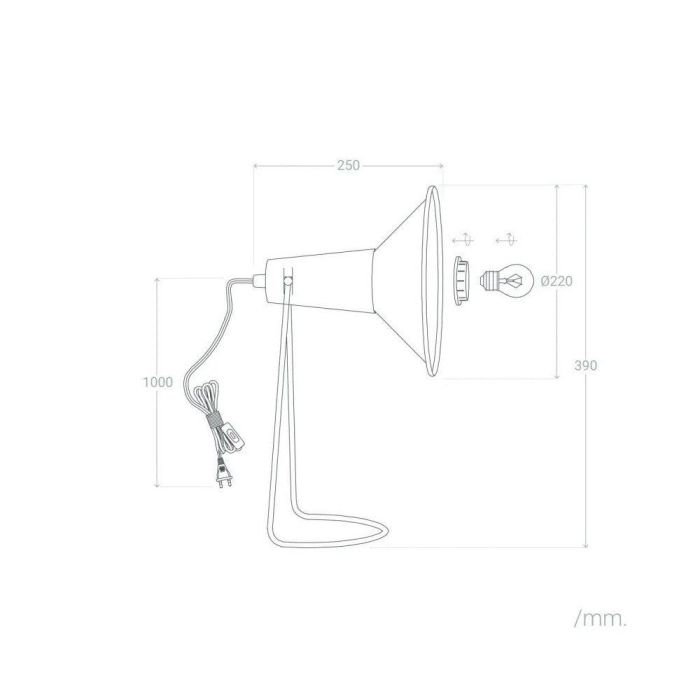 Lámpara de Mesa "Abha" [SKD-T1014] 6