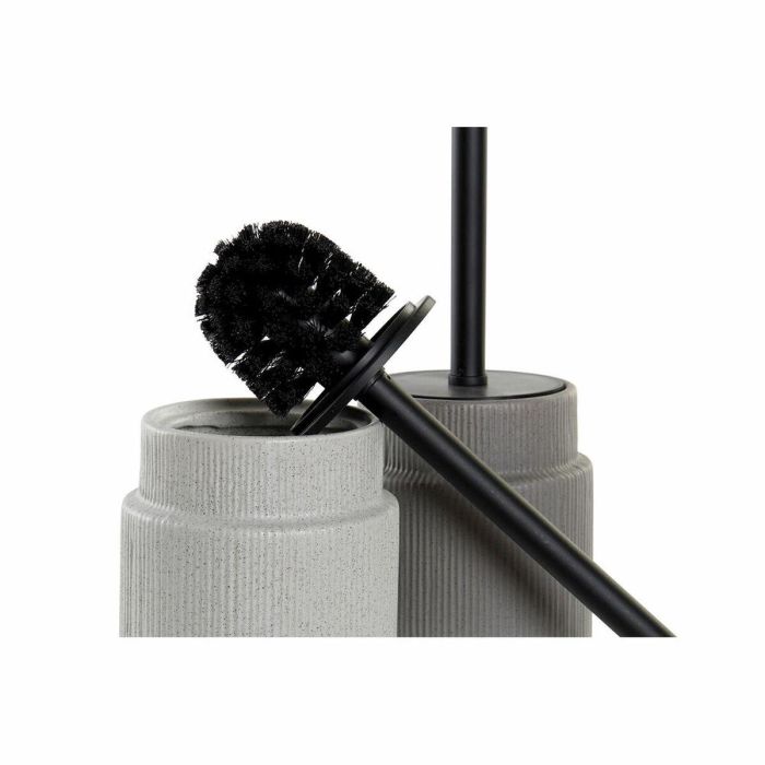 Escobillero Scandi DKD Home Decor Gris Claro Gris Oscuro 10 x 39 x 10 cm (2 Unidades) 2 Escobillero Scandi DKD Home Decor Gris Claro Gris Oscuro 10 x 39 x 10 cm (2 Unidades) 2