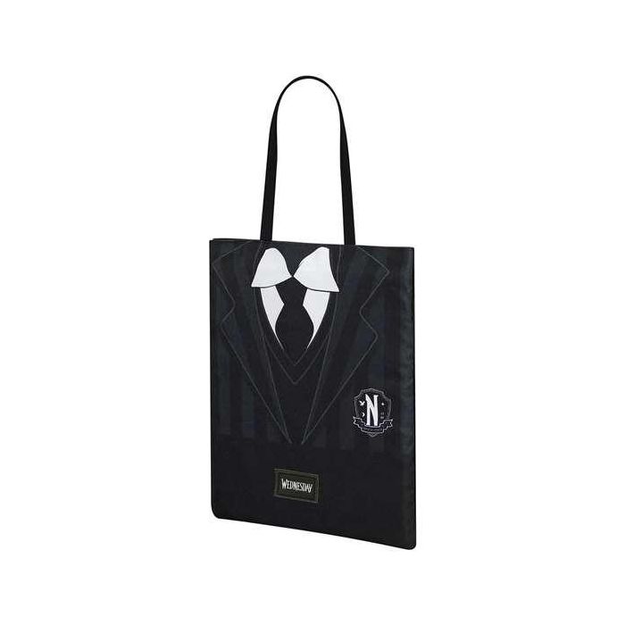 Karactermania Bolsa de la Compra Shopping Miércoles Uniform Algodón 40 x 34 x 1 cm 0 Karactermania Bolsa de la Compra Shopping Miércoles Uniform Algodón 40 x 34 x 1 cm 0