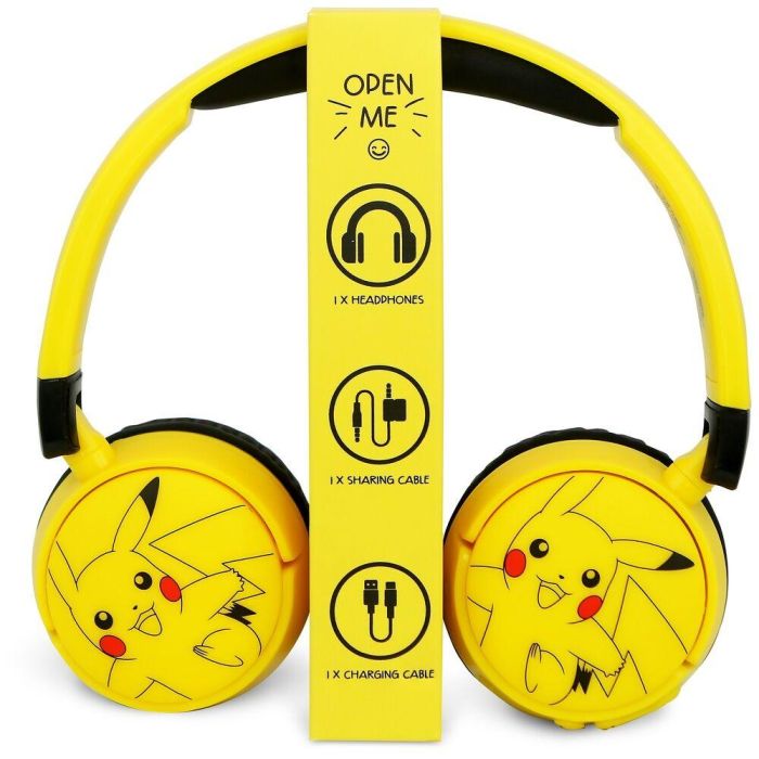 Auriculares infantiles Pikachu Pokemon 2