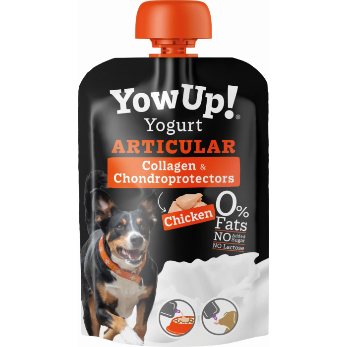 Yow Up Pouch Yogur Perros Articular Caja Display 10x115 gr