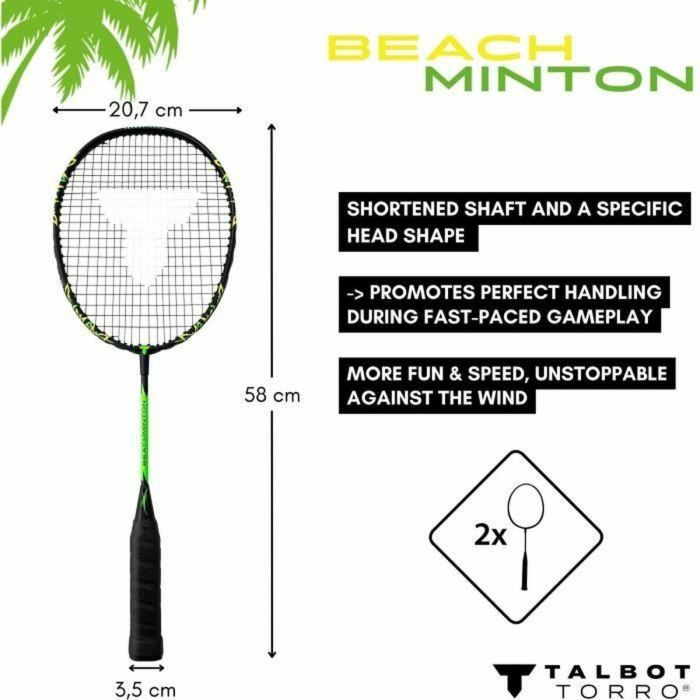 SCHILDKRÖT SCH4015752494195 Juego de minton de playa 4 SCHILDKRÖT SCH4015752494195 Juego de minton de playa 4