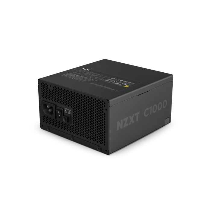 NZXT C1000 Gold unidad de fuente de alimentación 1000 W 24-pin ATX ATX Negro 1 NZXT C1000 Gold unidad de fuente de alimentación 1000 W 24-pin ATX ATX Negro 1