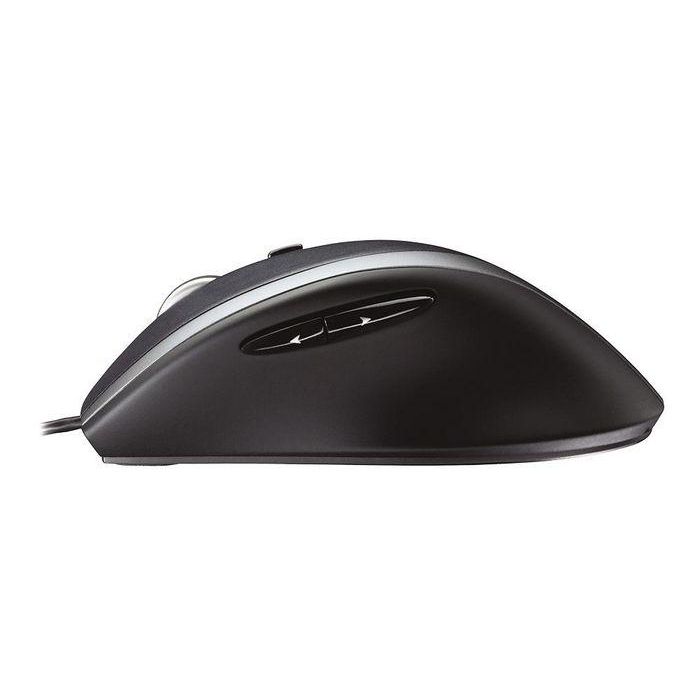 Logitech M500S Ratón con Cable Negro con Desplazamiento Hiperrápido, Precisión Láser y Botones Adelante/Atrás, Diseño Ergonómico 8