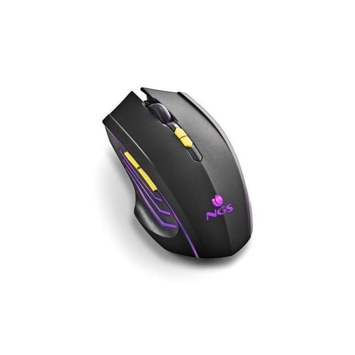 Ratón Gaming NGS GMX-200 Negro 3200 DPI (1 unidad) Ratón Gaming NGS GMX-200 Negro 3200 DPI (1 unidad)