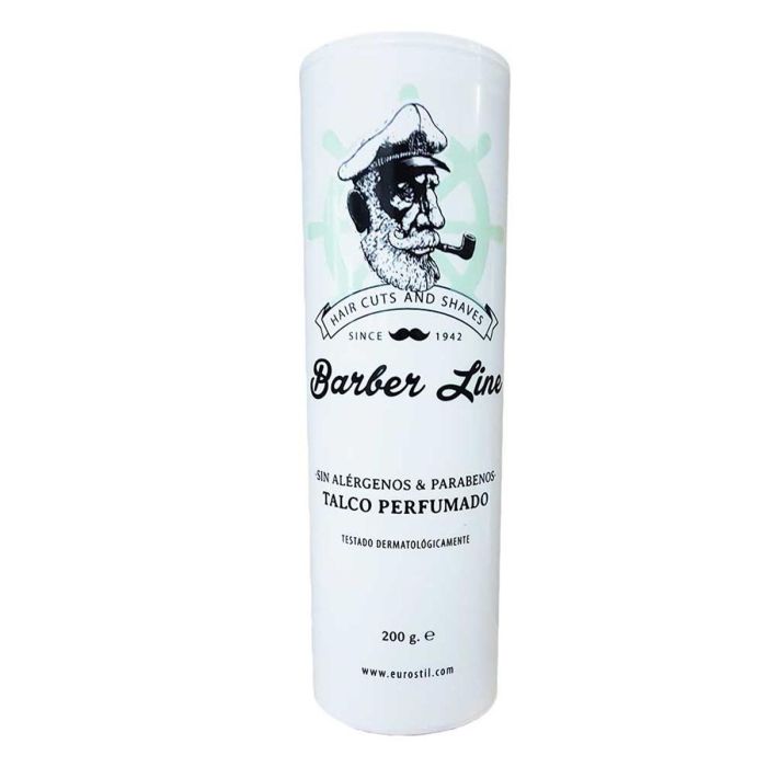 Eurostil Barber line talco perfumado 200 gr Eurostil Barber line talco perfumado 200 gr