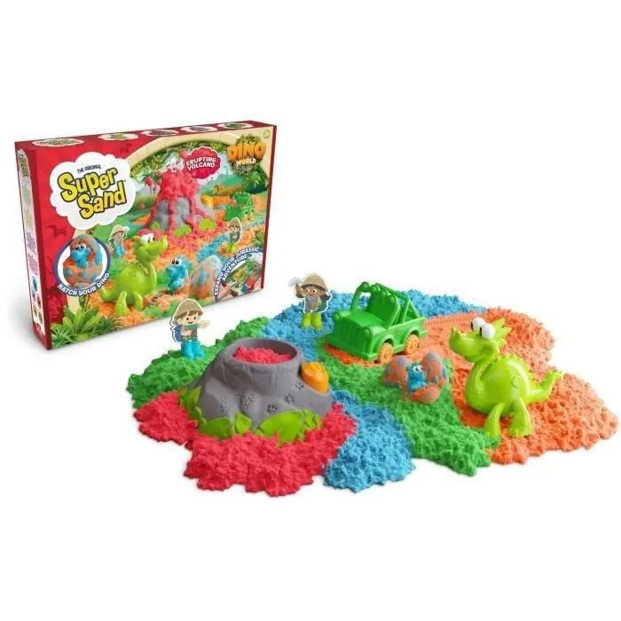 Goliath GOL8720077242548 Mundo de los dinosaurios de Super Sand 1