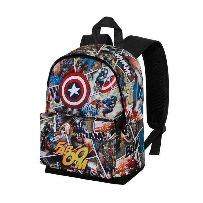 Karactermania Mochila Pequeña HS FAN Capitán América Comic 25 x 15 x 35 cm Ripstop 1 Karactermania Mochila Pequeña HS FAN Capitán América Comic 25 x 15 x 35 cm Ripstop 1