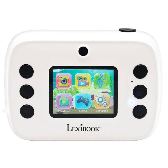 Lexibook DJ150 Starcam Print Cámara de Fotos Digital Instantánea Color Blanco para Niños +3 Años 4 Lexibook DJ150 Starcam Print Cámara de Fotos Digital Instantánea Color Blanco para Niños +3 Años 4