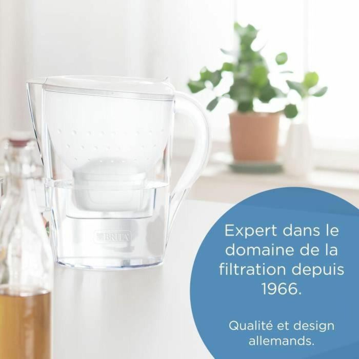 Brita BRI4006387124175 Jarra Filtrante Marella XL Blanche 3.5L + 1 Cartucho Maxtra Pro All-1 1