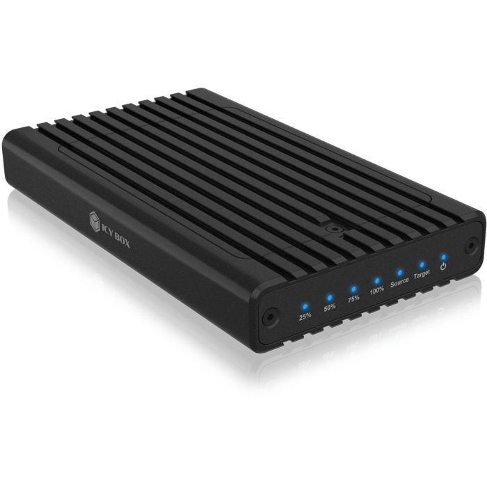 ICY BOX IB-2817MCL-C31 Externes USB-C 3.2 Gehäuse für 2x M.2 NVMe SSD mit Klonfunktion 9 ICY BOX IB-2817MCL-C31 Externes USB-C 3.2 Gehäuse für 2x M.2 NVMe SSD mit Klonfunktion 9