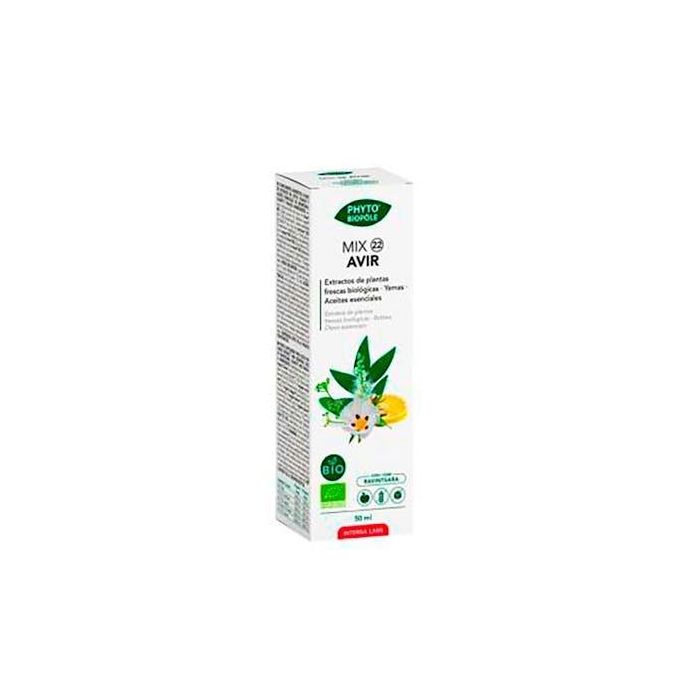 BIPOLE Phyto Biopole 22 Mix Avir: extractos plantas y aceites esenciales para la garganta, con ravintsara, 50 ml