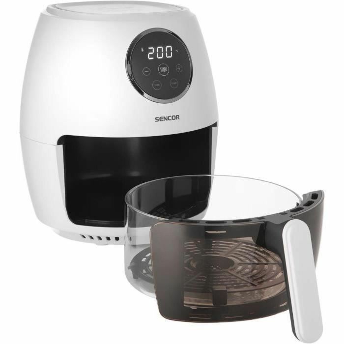 Freidora de aire - SENCOR - SFR 5340WH - 1300 W - 3,5 L - Blanca 1 Freidora de aire - SENCOR - SFR 5340WH - 1300 W - 3,5 L - Blanca 1