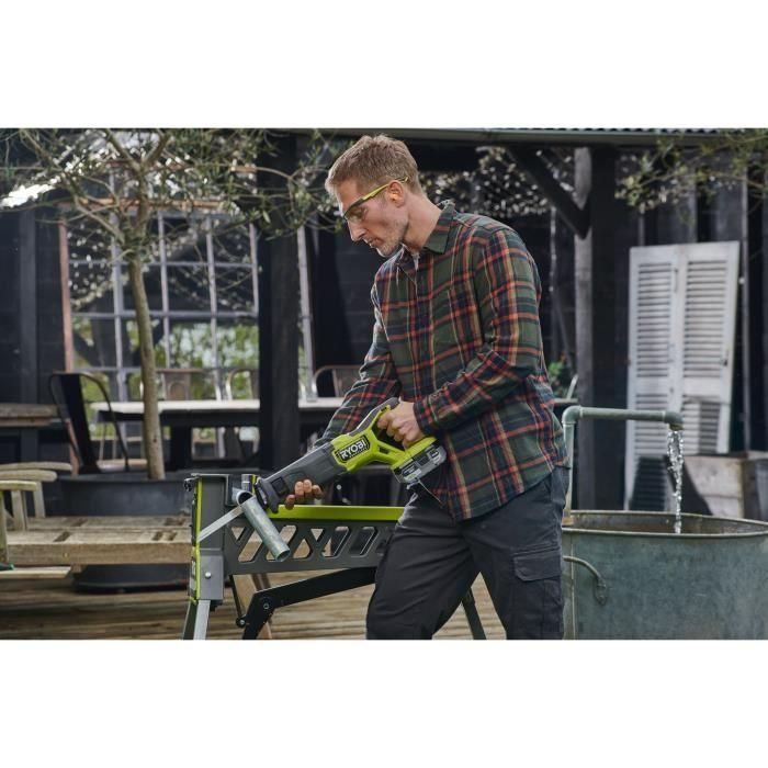Ryobi AAAOD74649 Sierra alternativa sin escobillas 18V, 0-3200 cp/min, recorrido 32mm, madera 210mm, sistema antivibración 2 Ryobi AAAOD74649 Sierra alternativa sin escobillas 18V, 0-3200 cp/min, recorrido 32mm, madera 210mm, sistema antivibración 2