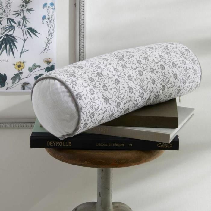 Today TOD1700240762101 Cojín Polochon Charme Impresión Tiza Capucine 45 x 15 cm