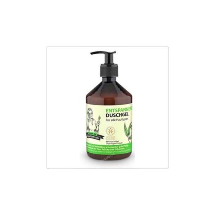 OMA GERTRUDE Gel de Ducha Relajante Arándano Azul & Eucalipto Pieles Sensibles COSMOS NATURAL 500ml