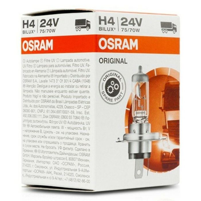 Bombilla para Automóvil Osram 64196 H4 24V 75/70W 1