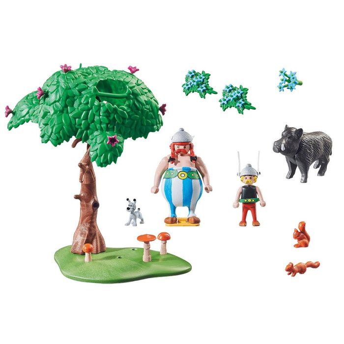 Playmobil 71160 Astérix: La Caza del Jabalí - Set de Figuras con Astérix, Obélix, Ideafix y Jabalí para Niños +5 Años 1 Playmobil 71160 Astérix: La Caza del Jabalí - Set de Figuras con Astérix, Obélix, Ideafix y Jabalí para Niños +5 Años 1
