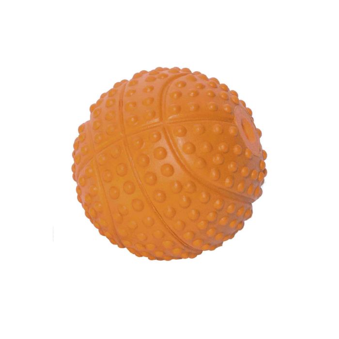 Gloria Pelota de Baloncesto con Sonido para Perros, Juguete de Caucho Hueco Duradero con Pitido, Diámetro 5.5 cm 1 Gloria Pelota de Baloncesto con Sonido para Perros, Juguete de Caucho Hueco Duradero con Pitido, Diámetro 5.5 cm 1