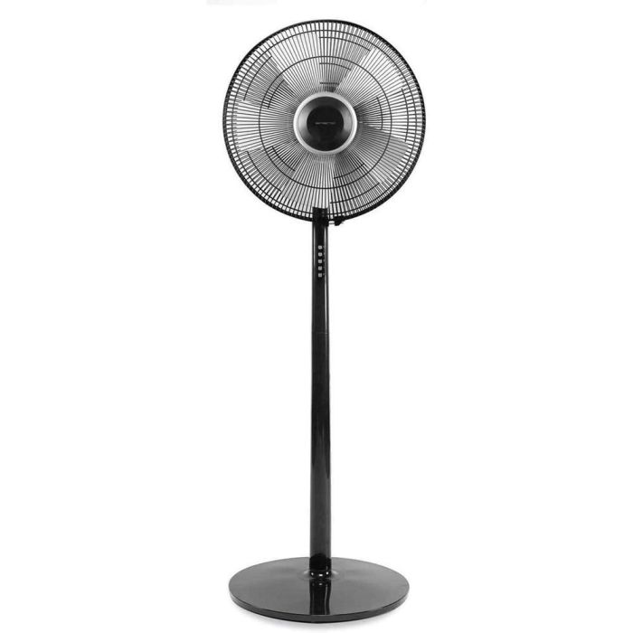 Emerio Ventilador Pie Fn114474.1, 40cm, 55W, 3 Velocidades, Oscilatorio e Inclinable, 5 Aspas