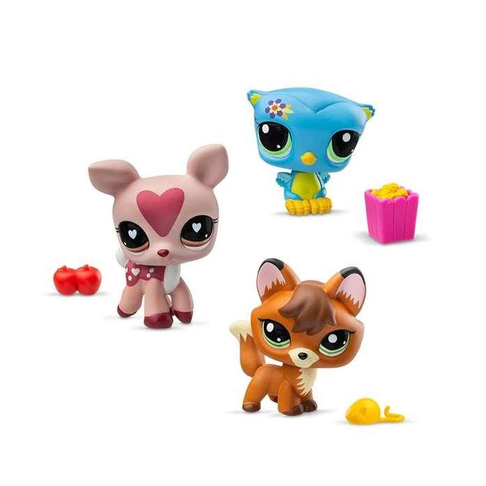 Littlest Pet Shop Pack 3 Figuras Mascotas 6,35x25,4x6,35 cm Modelos Surtidos 6 Littlest Pet Shop Pack 3 Figuras Mascotas 6,35x25,4x6,35 cm Modelos Surtidos 6