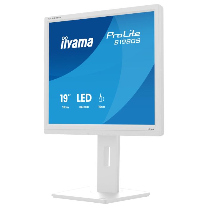 Iiyama B1980S-W1 Pantalla para PC 19" 1280 x 1024 Pixeles SVGA LED Blanco 12