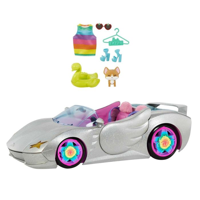 Muñeca Barbie Extra Coche Hdj47 Mattel 4