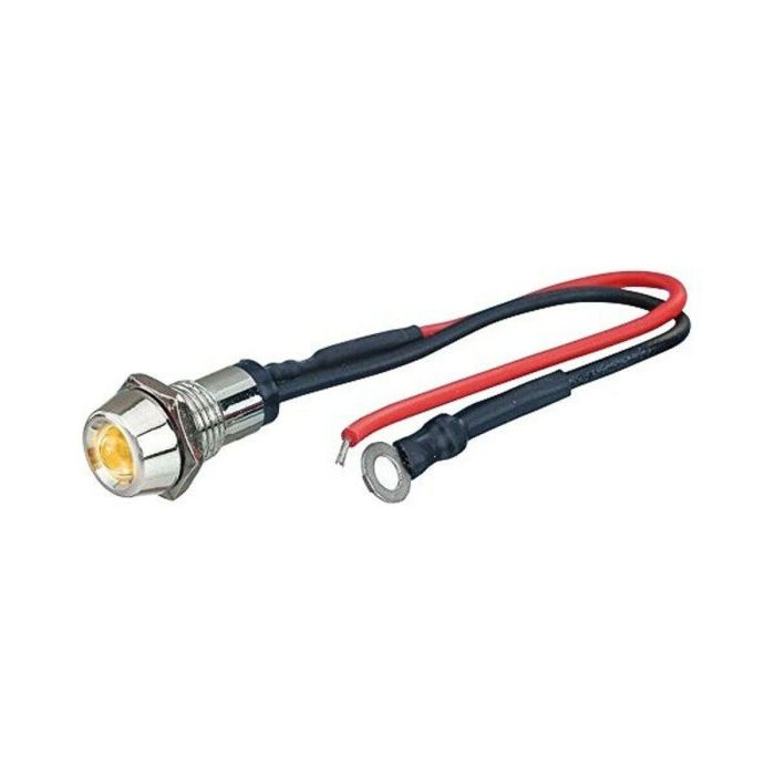 Foliatec FO33147 Led Control Light Chrome Amarillo 10mm Universal 12V