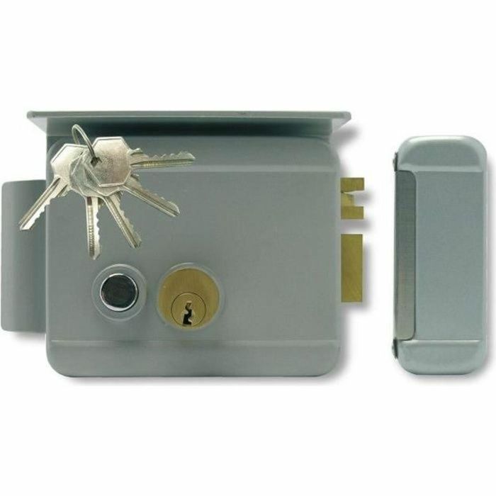 Extel WE 5001/2 BIS Cerradura eléctrica reversible con 5 llaves 0 Extel WE 5001/2 BIS Cerradura eléctrica reversible con 5 llaves 0