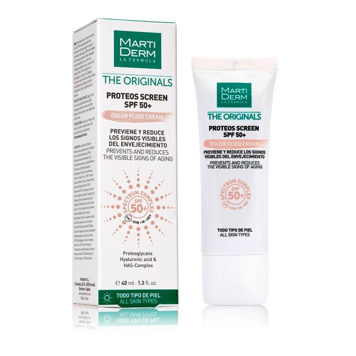 Martiderm Proteos Screen SPF50 Color 40ml Crema Facial Protectora 1