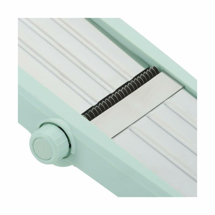 Livoo MEN429 Mandolina 3 en 1 de Acero Inoxidable, Mango Extraíble, Empujador con Púas, Patas Antideslizantes 2 Livoo MEN429 Mandolina 3 en 1 de Acero Inoxidable, Mango Extraíble, Empujador con Púas, Patas Antideslizantes 2