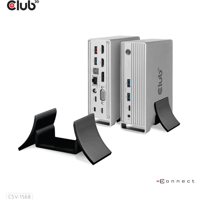 Club3D CSV-1568 Estación de Acoplamiento USB-C 4K 100W con 6xUSB3, DP, 2xHDMI, VGA, LAN, Power Delivery 120W 8 Club3D CSV-1568 Estación de Acoplamiento USB-C 4K 100W con 6xUSB3, DP, 2xHDMI, VGA, LAN, Power Delivery 120W 8