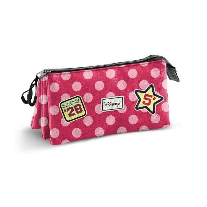 Estuche portatodo triple minnie mouse class 23 x8 x11 cm 1 Estuche portatodo triple minnie mouse class 23 x8 x11 cm 1