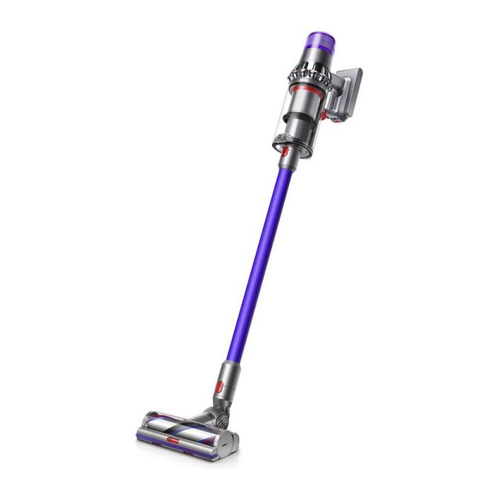 Dyson V11 Advanced Aspiradora Escoba 2 en 1 Sin Bolsa, Batería Recargable, Color Níquel/Púrpura, para Alfombra y Suelos Duros