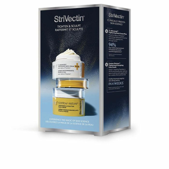 Strivectin Contour Restore Crema Facial Set 2 pz: Crema Facial 50 ml + Crema para Cuello 50 ml, Efecto Lifting Intenso