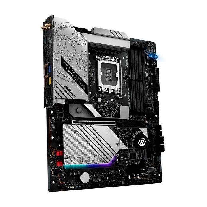 Placa ASRock Z890 Taichi Lite,Intel,1851,Z890,4Ddr5,256Gb,2Hdmi+Thunderbolt,4Sata3+4M.2,1X5 +1X2.5 Gigabitlan,Wifi7+Bt5.4,13Usb3.2,Atx 1