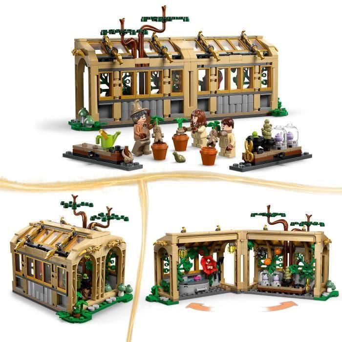 LEGO 76445 Harry Potter Castillo de Hogwarts: Clase de Herbología - Juguete para niños de 8 años 2 LEGO 76445 Harry Potter Castillo de Hogwarts: Clase de Herbología - Juguete para niños de 8 años 2