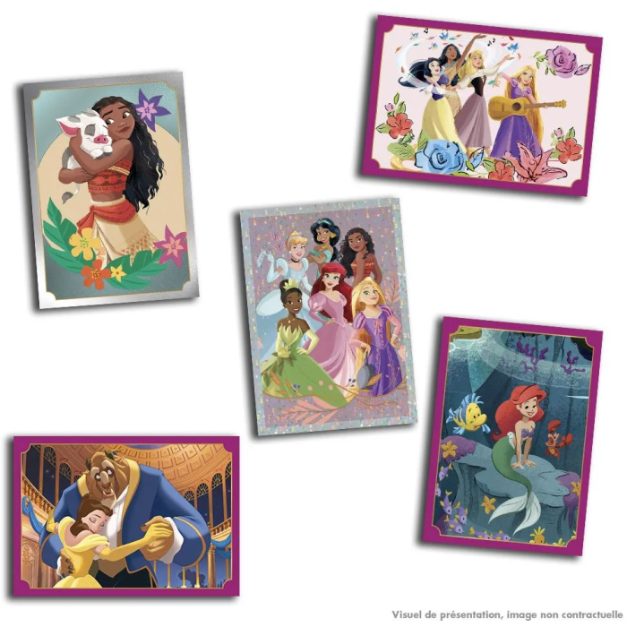 Panini Álbum Princesas Disney 2025 - 48 Páginas, 192 Pegatinas y Póster 3