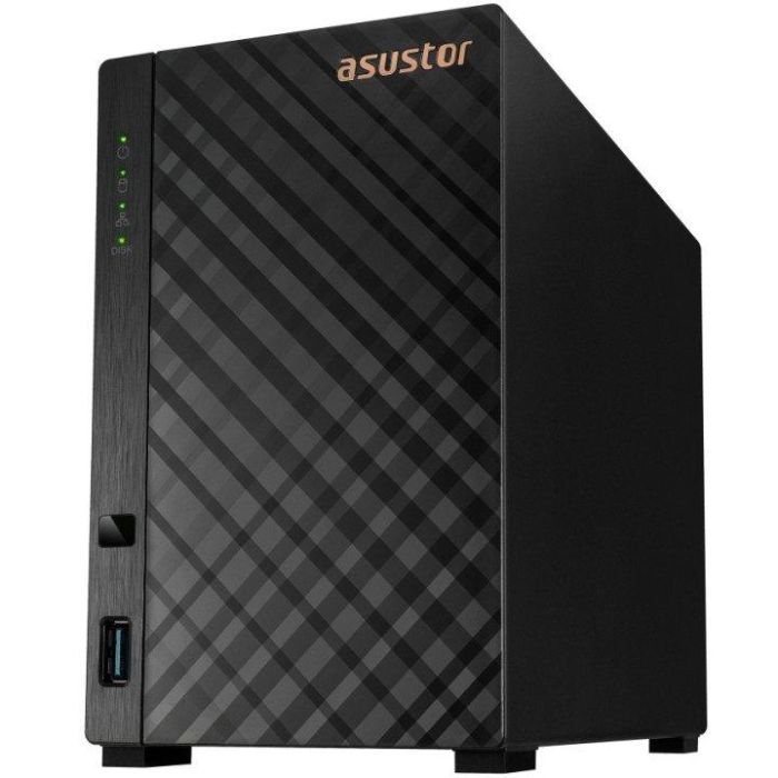 Asustor AS1202T Servidor NAS Drivestor 2 Gen2 con Conectividad 2.5GbE para Hogar y Pequeñas Oficinas 2